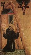 MASTER of San Francesco Bardi St Francis Receiving the Stigmata oil painting on canvas